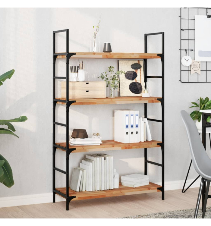 Étagère flottante 100x30x4 cm acacia massif finition à l'huile | Mobilier & Déco