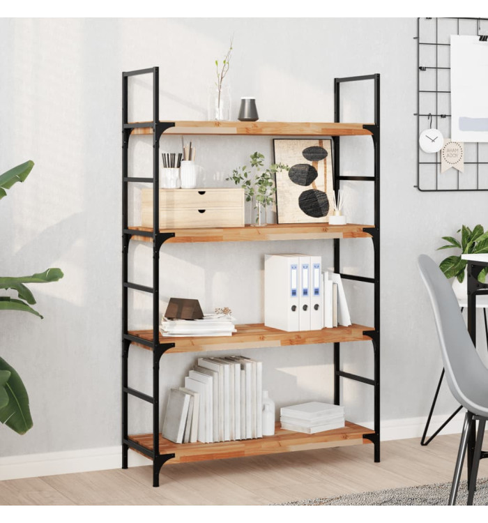 Étagères flottantes 3 pcs 100x30x4 cm acacia massif à l'huile | Mobilier & Déco