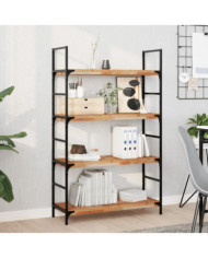 Étagères flottantes 3 pcs 100x30x4 cm acacia massif à l'huile | Mobilier & Déco