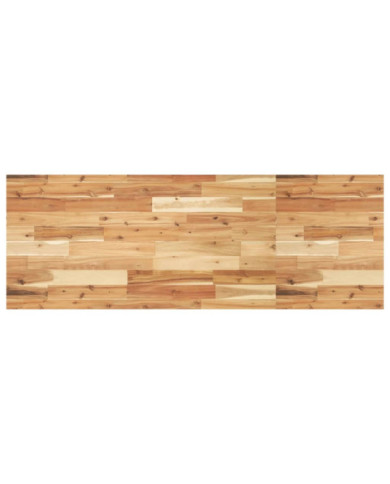 Dessus de bureau fini à l'huile 120x50x2cm bois d'acacia massif | Mobilier & Déco