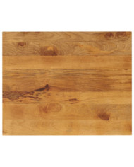 Dessus de table 90x80x3,8 cm rectangulaire bois massif manguier | Mobilier & Déco