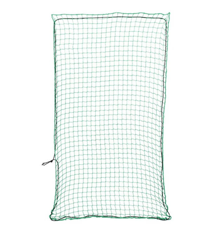 Filet pour remorque avec corde élastique vert 3x1,65 m PP | Mobilier & Déco