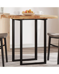 Dessus de table carré 70x70x4 cm bois massif d'acacia | Mobilier & Déco