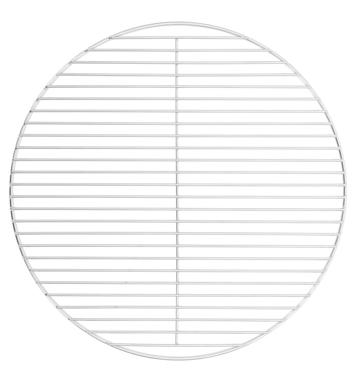 Grille de barbecue ronde Ø50 cm acier inoxydable 304 | Mobilier & Déco