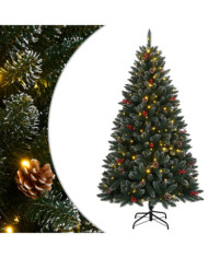 Sapin de Noël artificiel 300 LED 210 cm | Mobilier & Déco