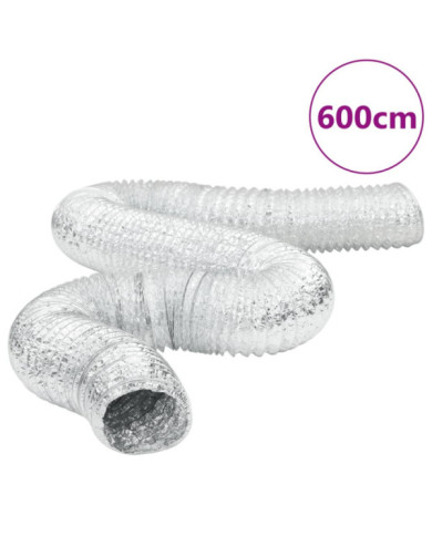 Conduit de ventilation aluminium 6 m Ø12,5 cm | Mobilier & Déco