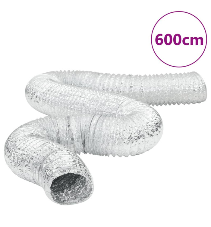Conduit de ventilation aluminium 6 m Ø12,5 cm | Mobilier & Déco