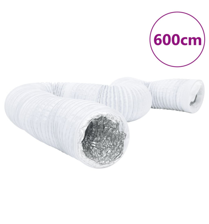 Conduit de ventilation aluminium et PVC 6 m Ø15 cm | Mobilier & Déco