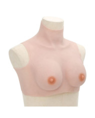 Plastron en silicone caucasien coupe B | Mobilier & Déco