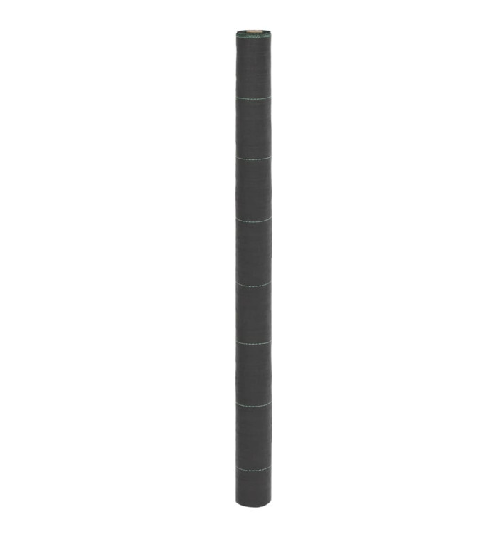 Membrane anti-mauvaises herbes noir 1,5x100 m PP | Mobilier & Déco