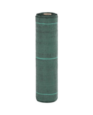 Membrane anti-mauvaises herbes vert 0,5x100 m PP | Mobilier & Déco