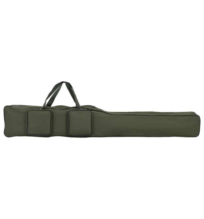 Sac de canne à pêche vert foncé 150 cm tissu oxford | Mobilier & Déco