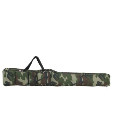 Sac de canne à pêche vert camouflage 160 cm tissu oxford | Mobilier & Déco