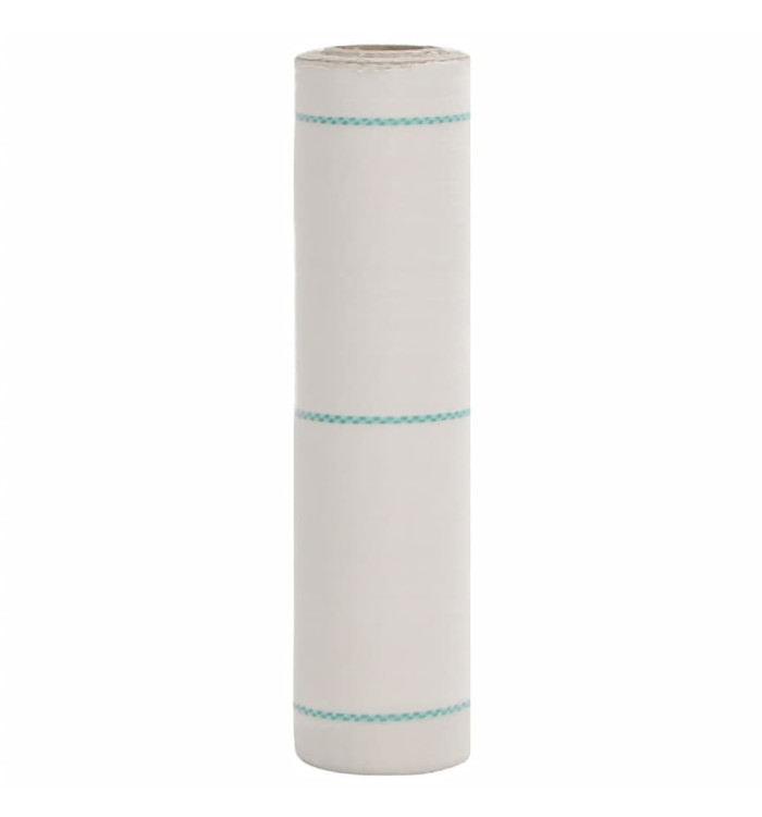 Membrane anti-mauvaises herbes blanc 0,5x150 m PP | Mobilier & Déco