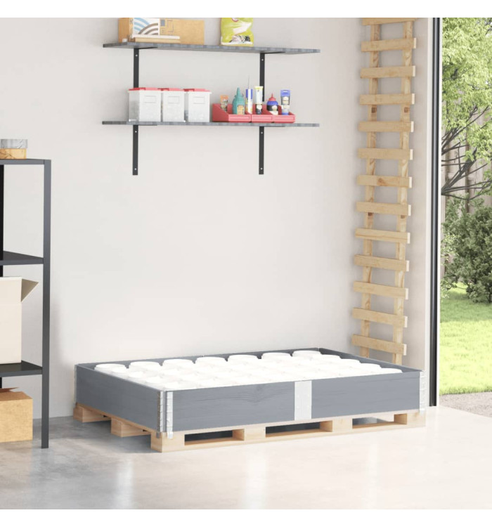 Collier de palette gris 150x100 cm bois de pin solide | Mobilier & Déco