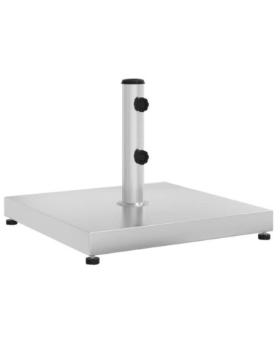 Base de parasol pour mâts Ø32/38/48 mm 28 kg carré | Mobilier & Déco