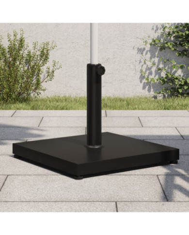 Base de parasol pour mâts Ø32/38/48 mm 18 kg carré | Mobilier & Déco