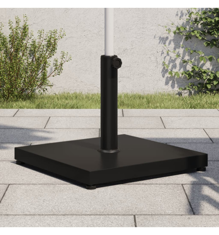 Base de parasol pour mâts Ø32/38/48 mm 18 kg carré | Mobilier & Déco