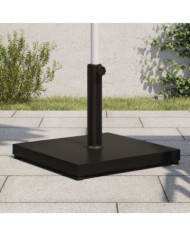 Base de parasol pour mâts Ø32/38/48 mm 18 kg carré | Mobilier & Déco