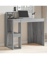 Bureau sonoma gris 103,5x56,5x94 cm bois d'ingénierie | Mobilier & Déco