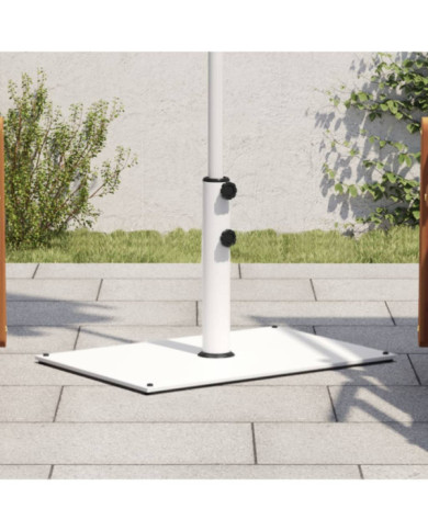 Base de parasol pour mâts Ø32/38/48 mm 15 kg rectangulaire | Mobilier & Déco