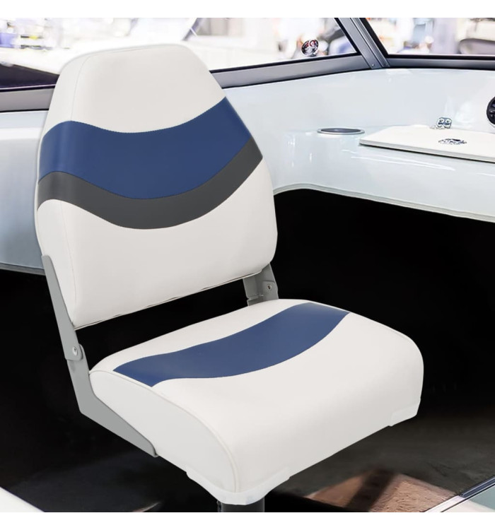 Ensemble de sièges de bateau pliables lot de 2 dossier haut | Mobilier & Déco
