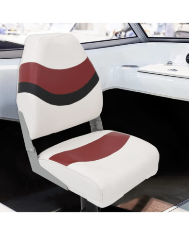 Ensemble de sièges de bateau pliables lot de 2 dossier haut | Mobilier & Déco