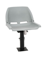 Siège de bateau avec piédestal hauteur réglable pivotant à 360° | Mobilier & Déco