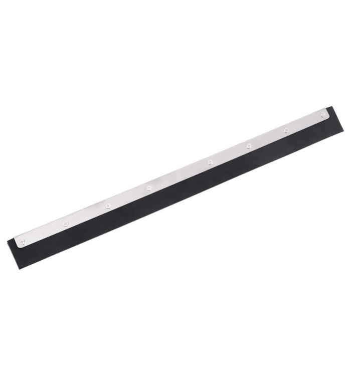 Tête de raclette de sol 55x2x5 cm acier et caoutchouc | Mobilier & Déco