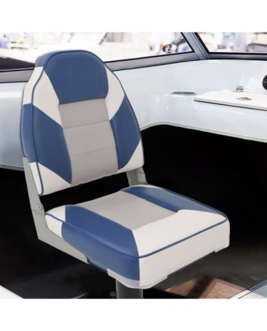 Ensemble de sièges de bateau pliables lot de 4 dossier haut | Mobilier & Déco