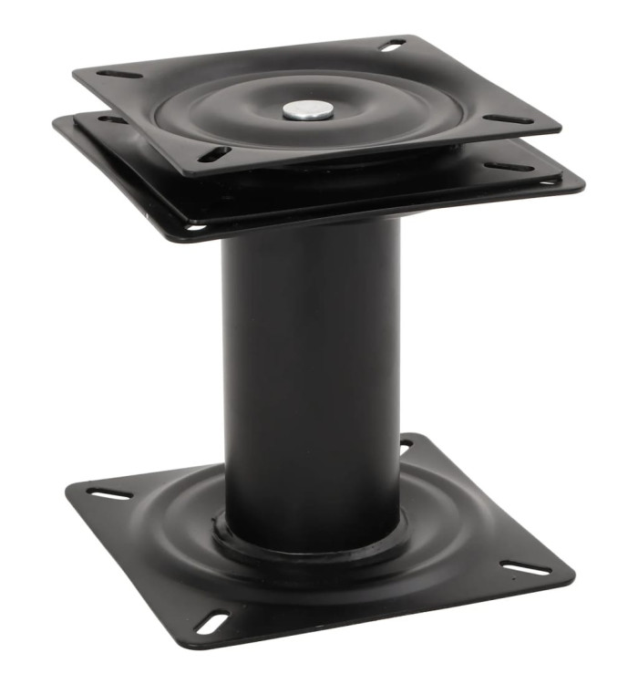 Piédestal de siège de bateau avec siège pivotant à 360 acier | Mobilier & Déco