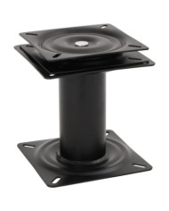 Piédestal de siège de bateau avec siège pivotant à 360 acier | Mobilier & Déco