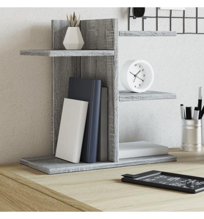 Organisateur de bureau sonoma gris 42x21,5x42cm bois ingénierie | Mobilier & Déco