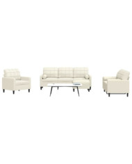 Ensemble de canapés 4 pcs avec coussins et traversins velours | Mobilier & Déco
