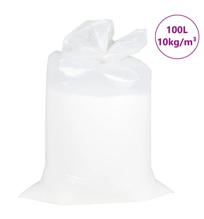 Remplissage Pouf EPS 100 L, Blanc, 10 kg/m³ | Mobilier & Déco
