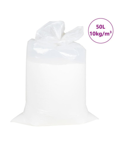 Remplissage Pouf EPS 50 L, Blanc, 10 kg/m³ | Mobilier & Déco