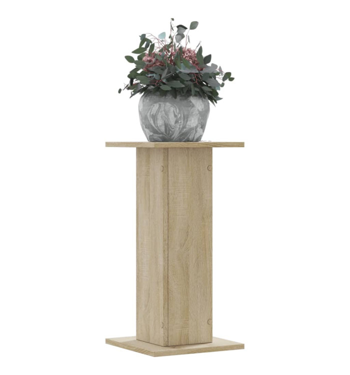 Supports pour plantes 2 pcs chêne sonoma bois d'ingénierie | Mobilier & Déco