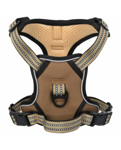 Harnais pour chien et bandes réfléchissantes réglables XL | Mobilier & Déco
