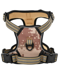 Harnais pour chien avec bandes réfléchissantes réglables M | Mobilier & Déco