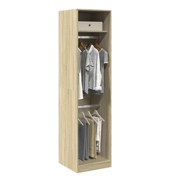 Garde-robe Chêne sonoma 50x50x200 cm Bois d'ingénierie | Mobilier & Déco