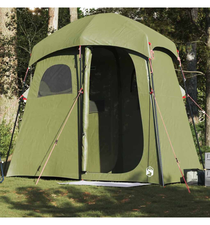 Tente de douche 2 personnes vert olive imperméable | Mobilier & Déco