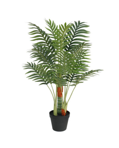 Palmier artificiel avec 3 troncs vert 85 cm PP | Mobilier & Déco