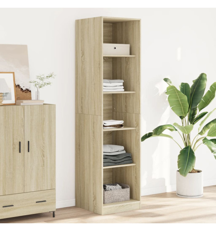 Garde-robe Chêne sonoma 50x50x200 cm Bois d'ingénierie | Mobilier & Déco