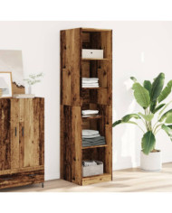 Garde-robe vieux bois 50x50x200 cm bois d'ingénierie | Mobilier & Déco