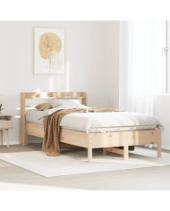 Cadre de lit sans matelas 90x190 cm bois de pin massif | Mobilier & Déco