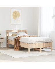 Cadre de lit sans matelas 90x190 cm bois de pin massif | Mobilier & Déco