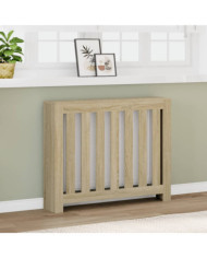 Cache-radiateur chêne sonoma 104x20x82 cm bois d'ingénierie | Mobilier & Déco