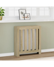 Cache-radiateur chêne sonoma 78x20x82 cm bois d'ingénierie | Mobilier & Déco