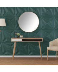 Panneaux muraux 12 pcs vert 50x50 cm XPS 3 m² étoile | Mobilier & Déco