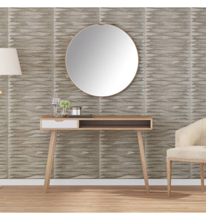 Panneaux muraux 24 pcs béton 50x50 cm XPS 6 m² pierre | Mobilier & Déco